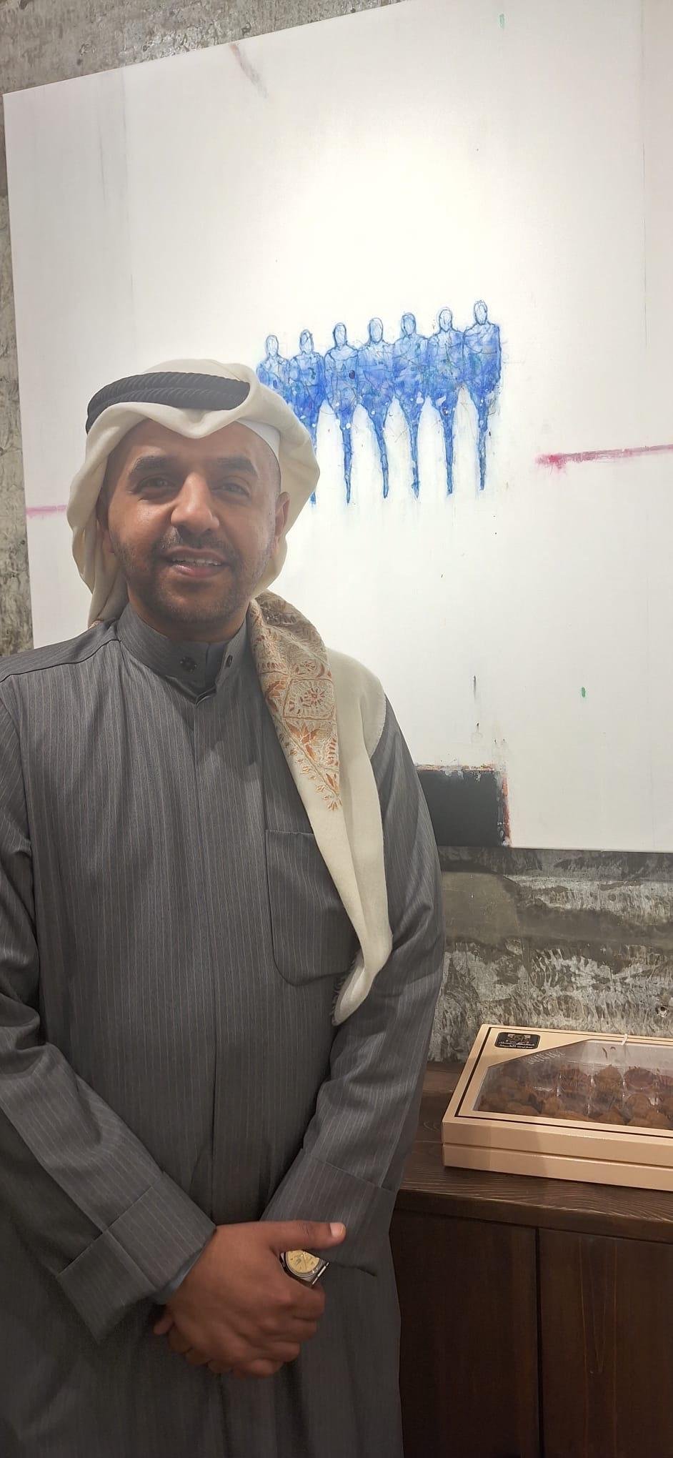عبدالله العتيبي يفتتح معرضه “رموز مرئية” في الأفينيوز… رحلة لونية تحتفي بالإنسان والذاكرة