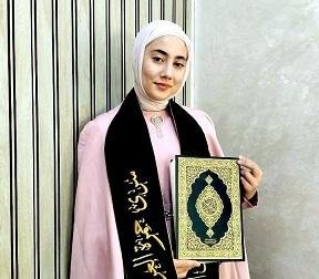 ُُسُرى العرود..حافظة جديده للقرآن الكريم في حلاوة