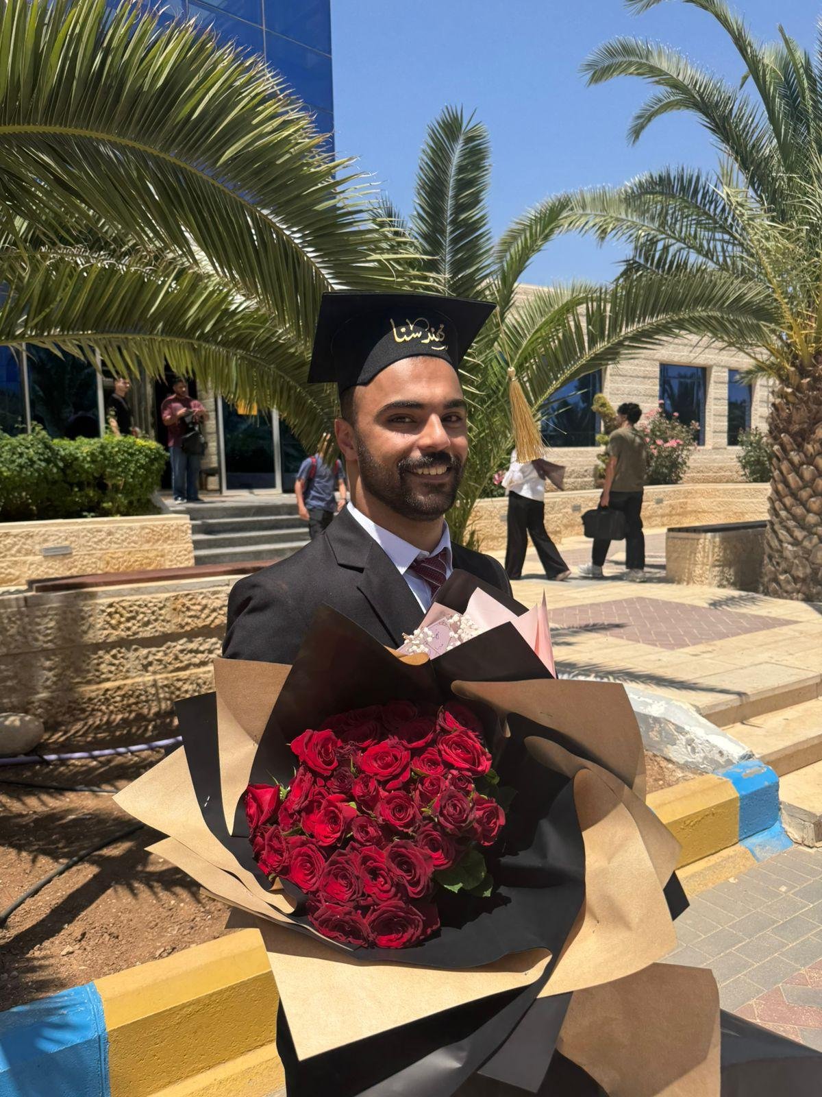 المهندس محمد علي القعايدة مبارك مناقشة مشروع التخرج